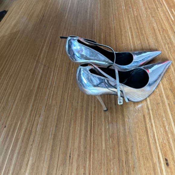 Zara silver heels - Picture 2 of 4
